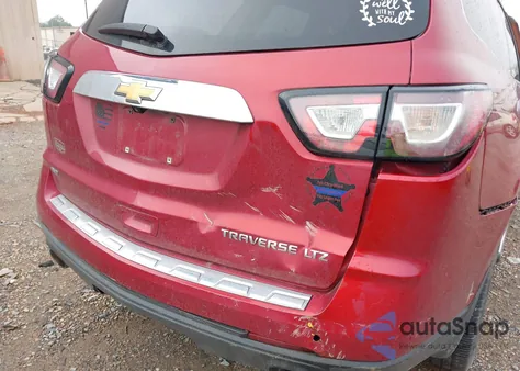 2013 Chevrolet Traverse Ltz from USA, damaged, VIN 1GNKVLKD1DJ100904